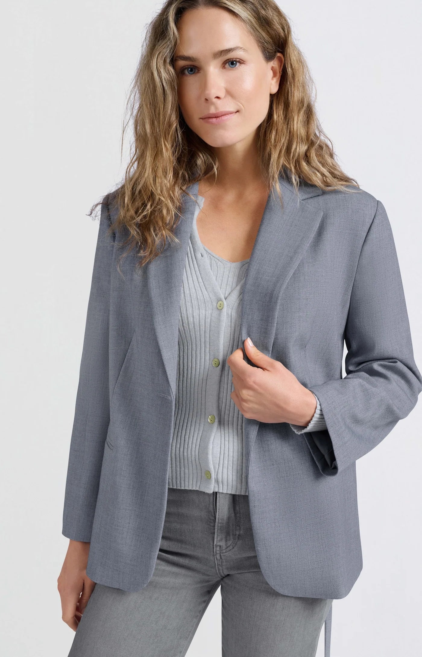Yaya - Oversized Blazer with Belt