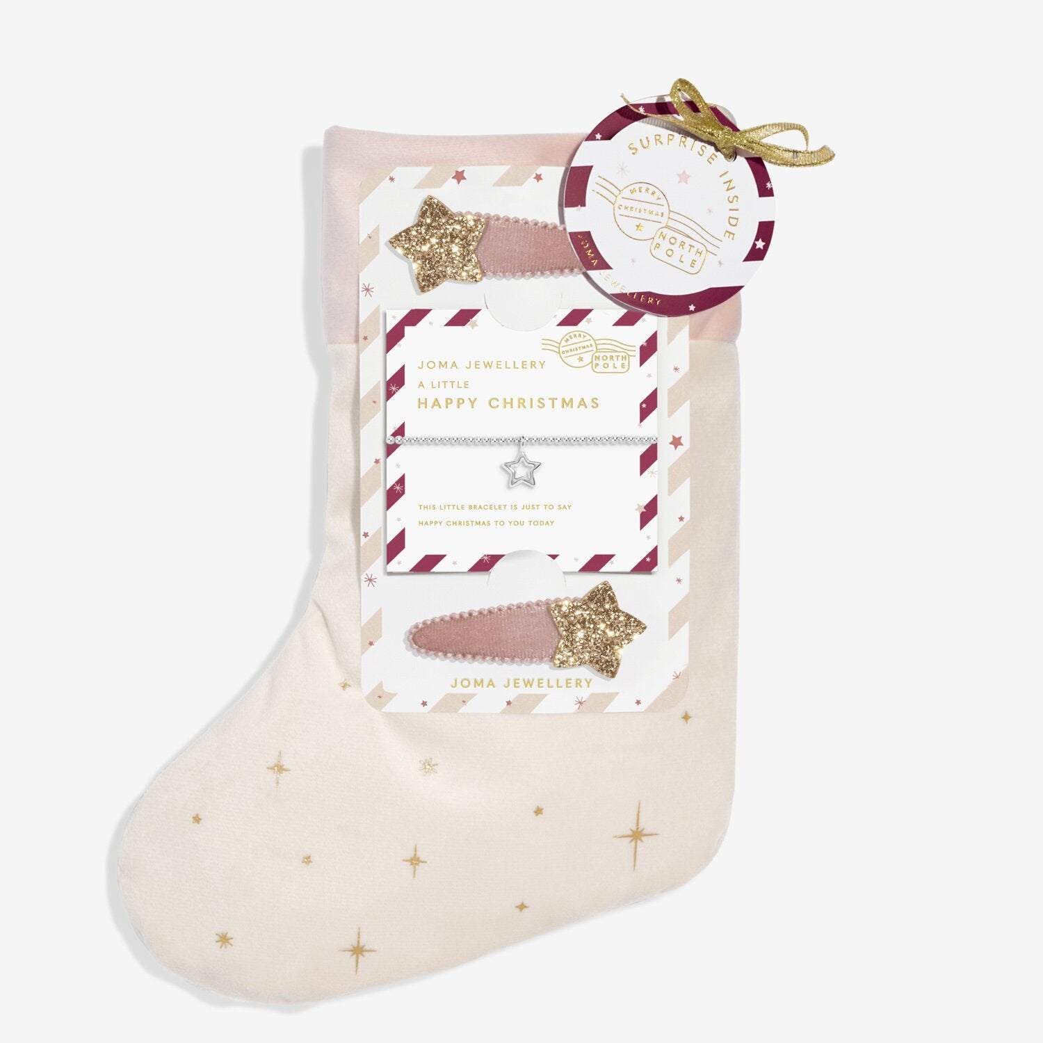 Joma Jewellery - Kids Stocking - A little Gift Set - Happy Christmas