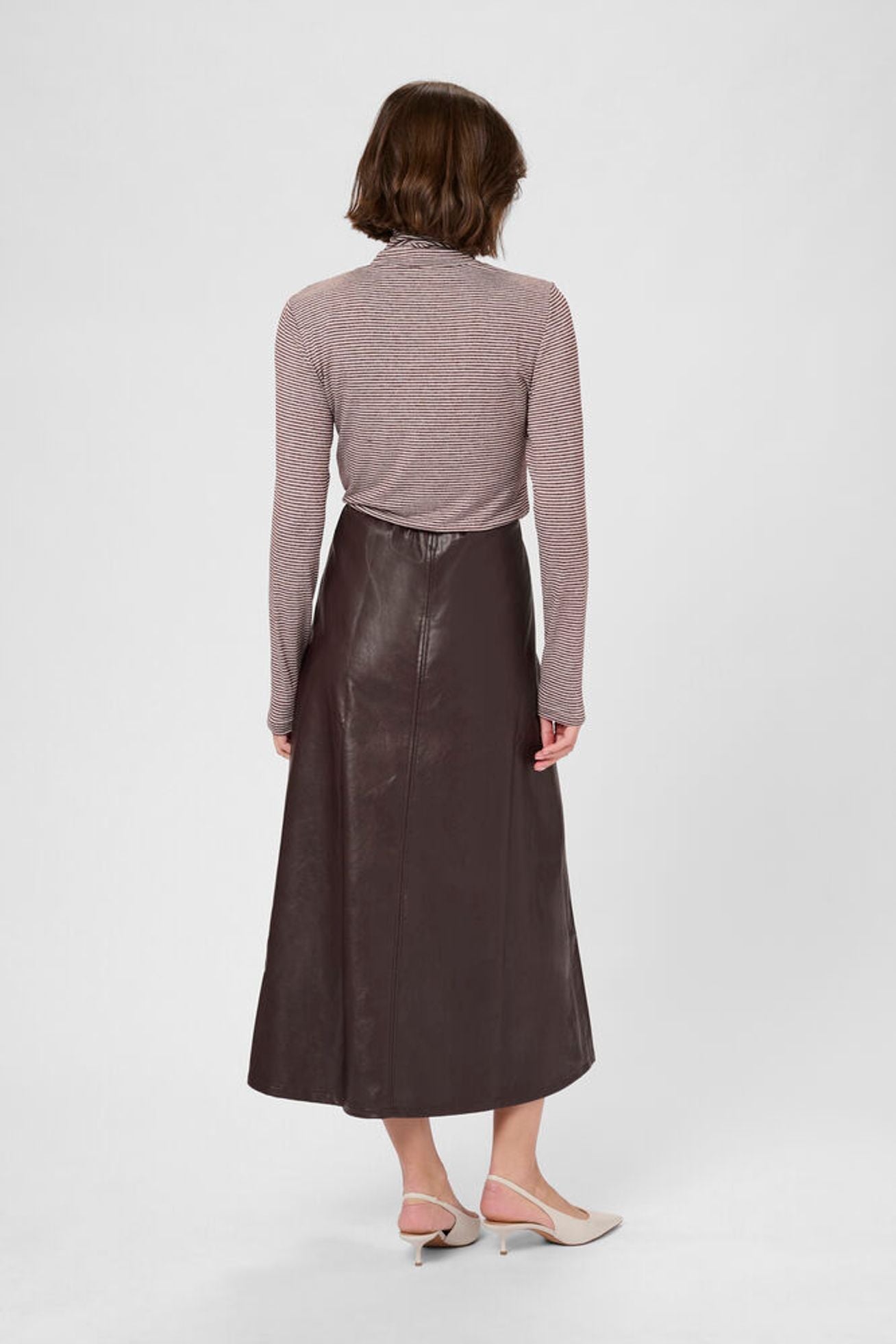 Culture - Lilli PU Skirt