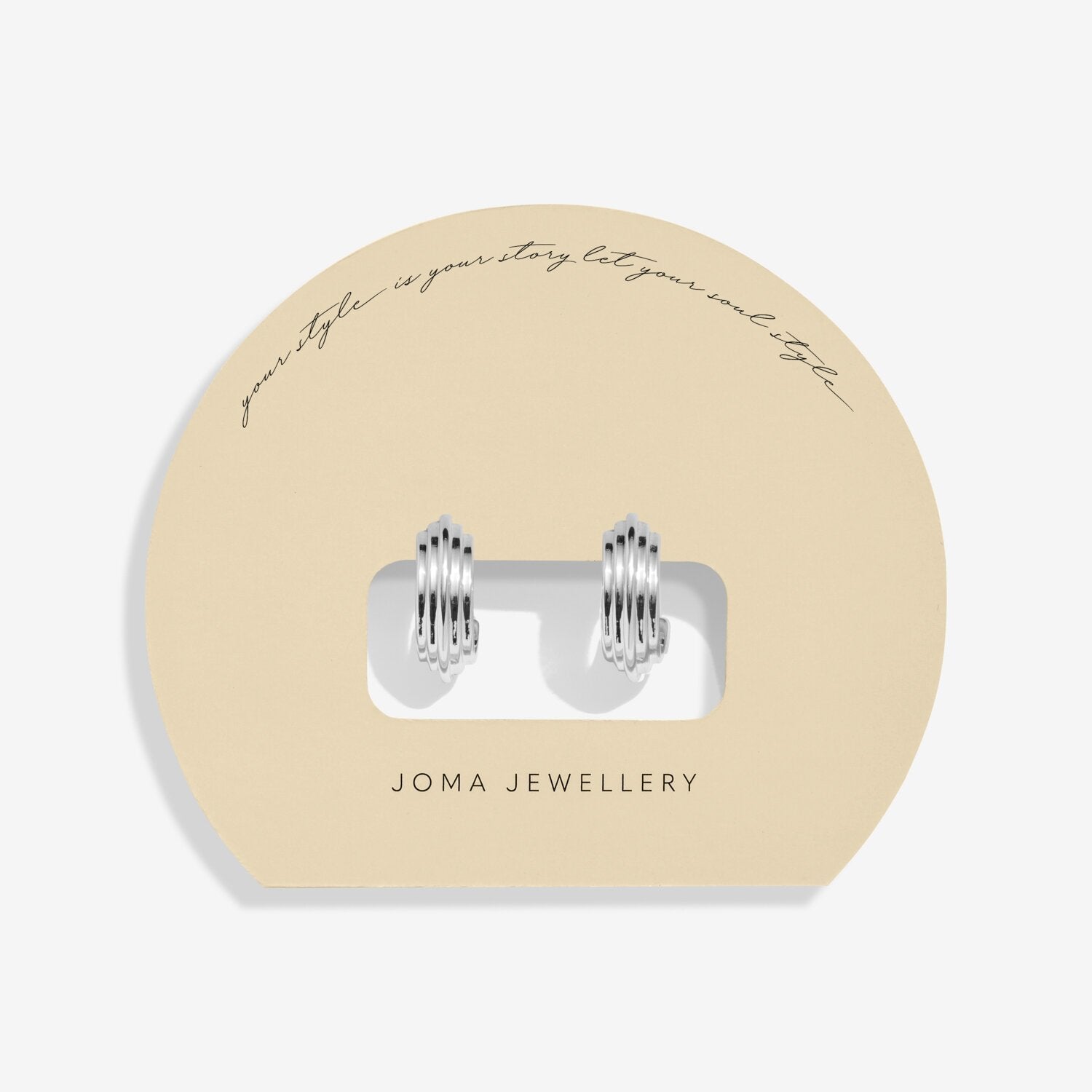 Joma Jewellery - Soul Shine - Layered Hoop