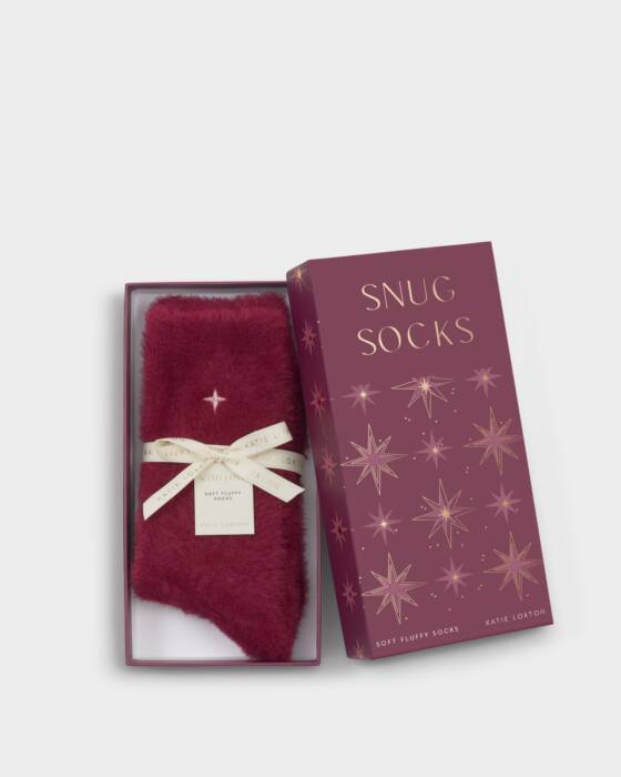 Katie Loxton - Gift Boxed Fluffy Socks