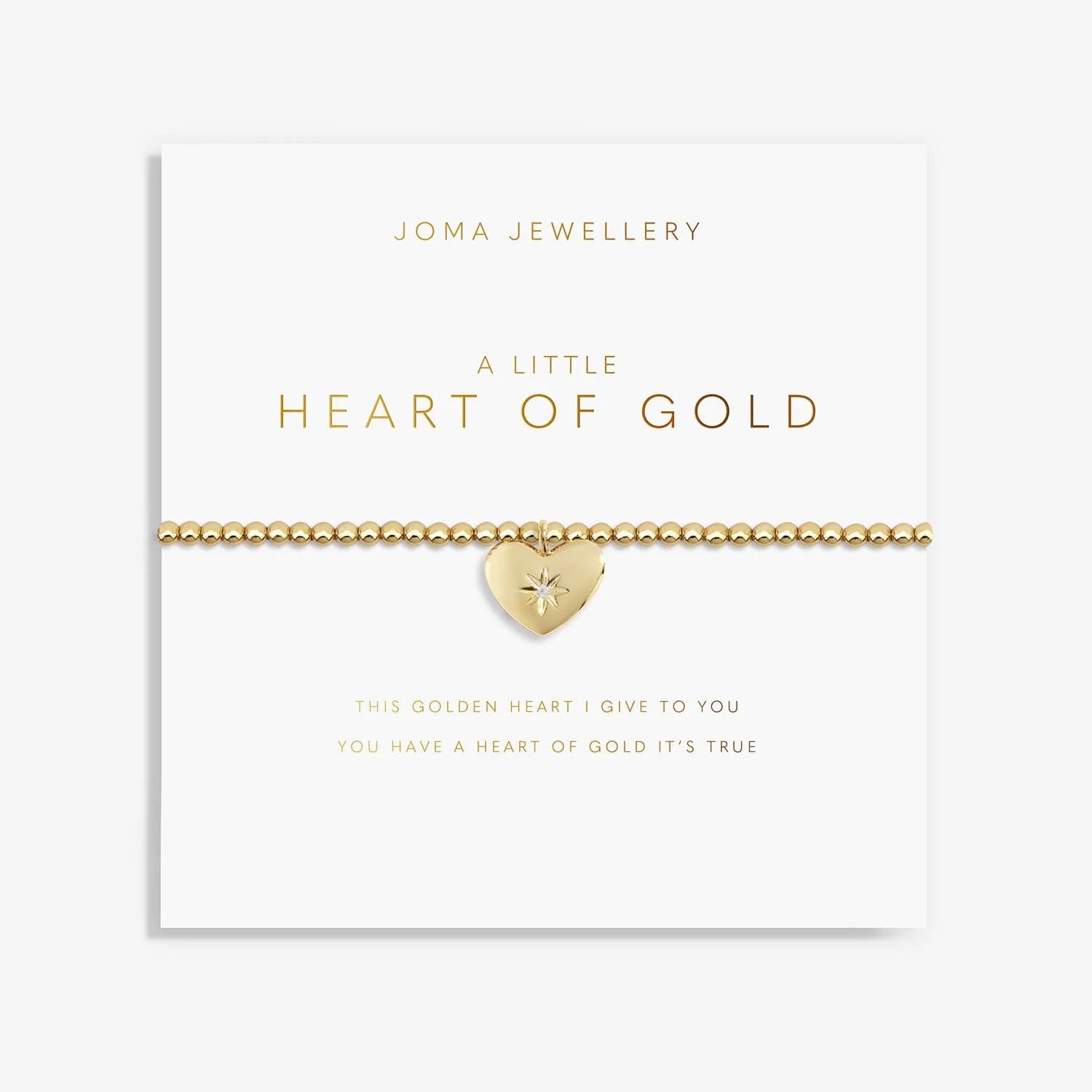 Joma Jewellery - A little heart of gold