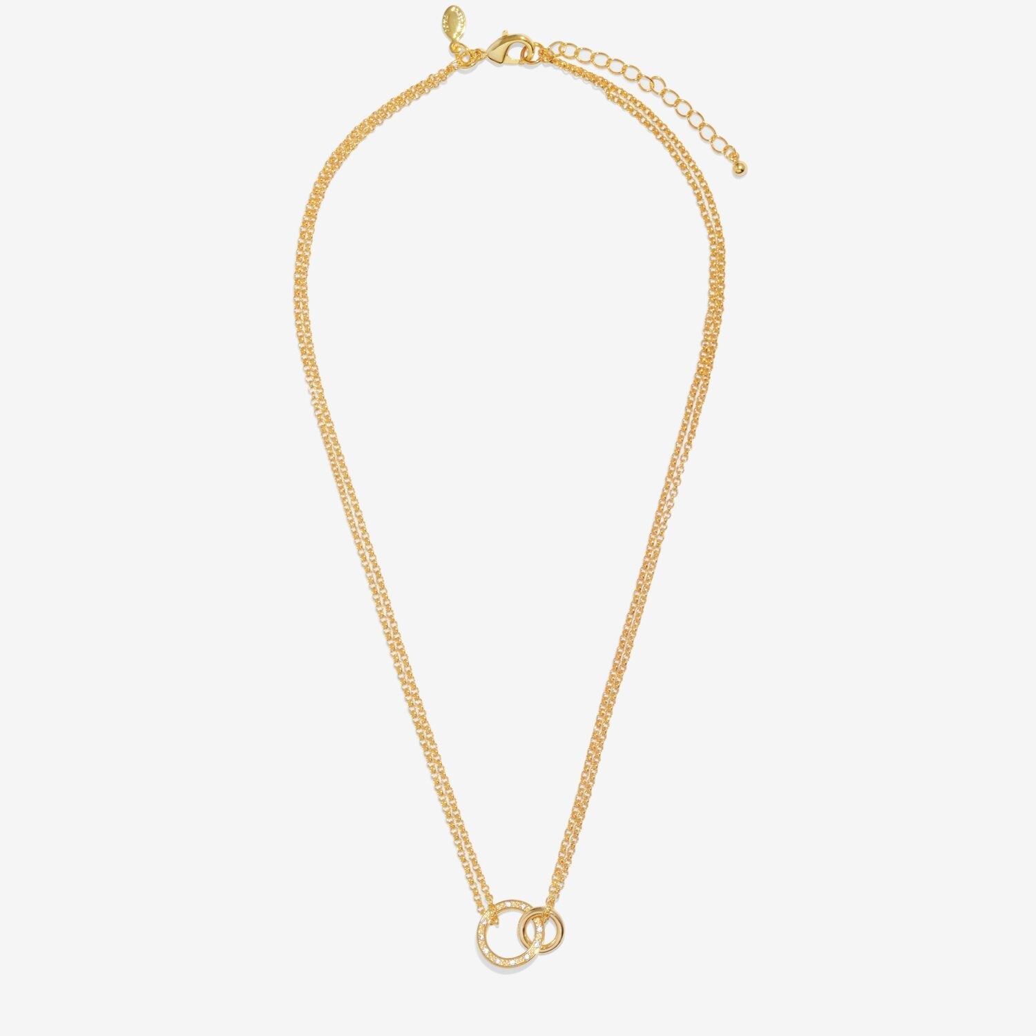 Joma Jewellery - Evermore - Linked Circles Necklace