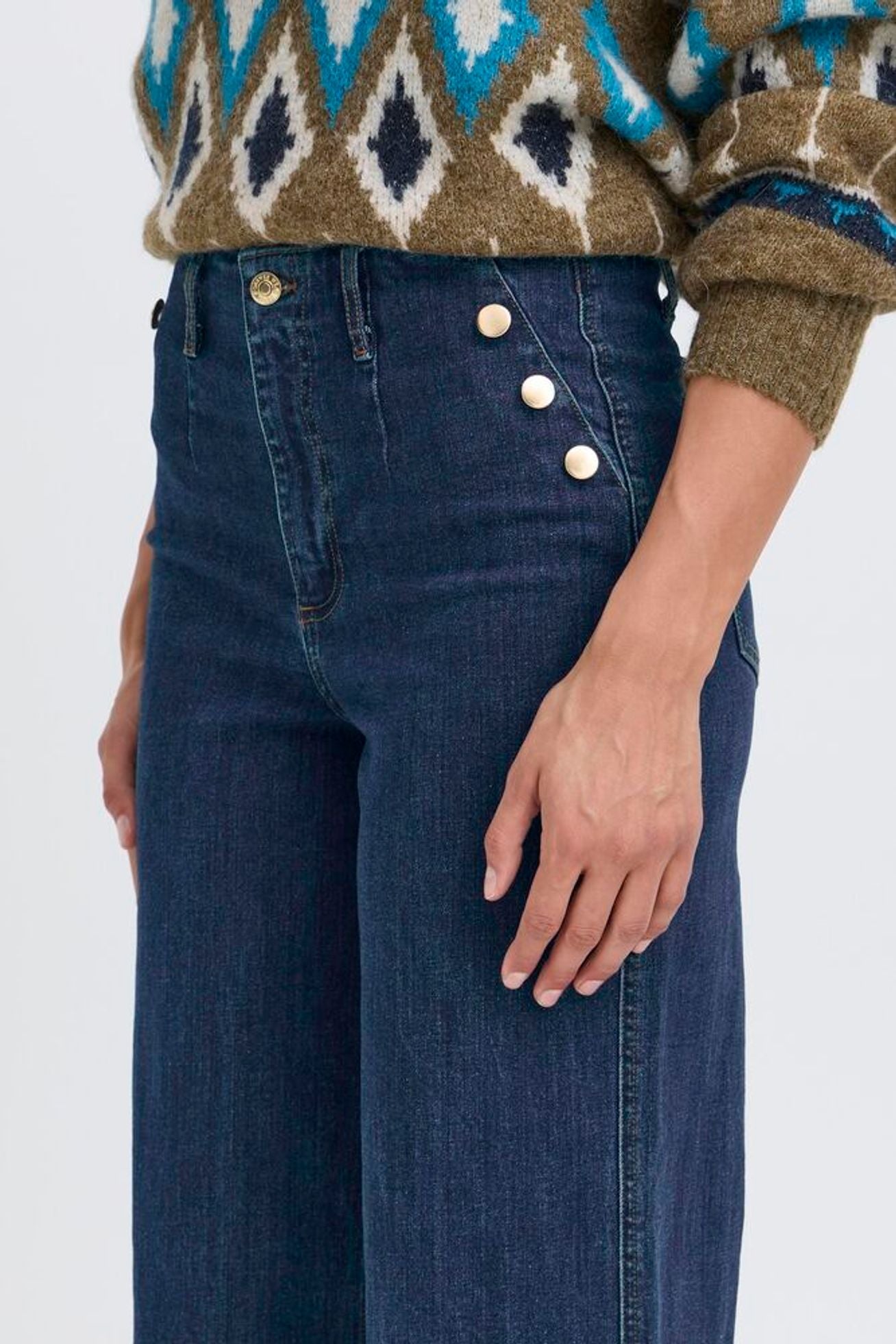 Byoung - Komma Button Jeans