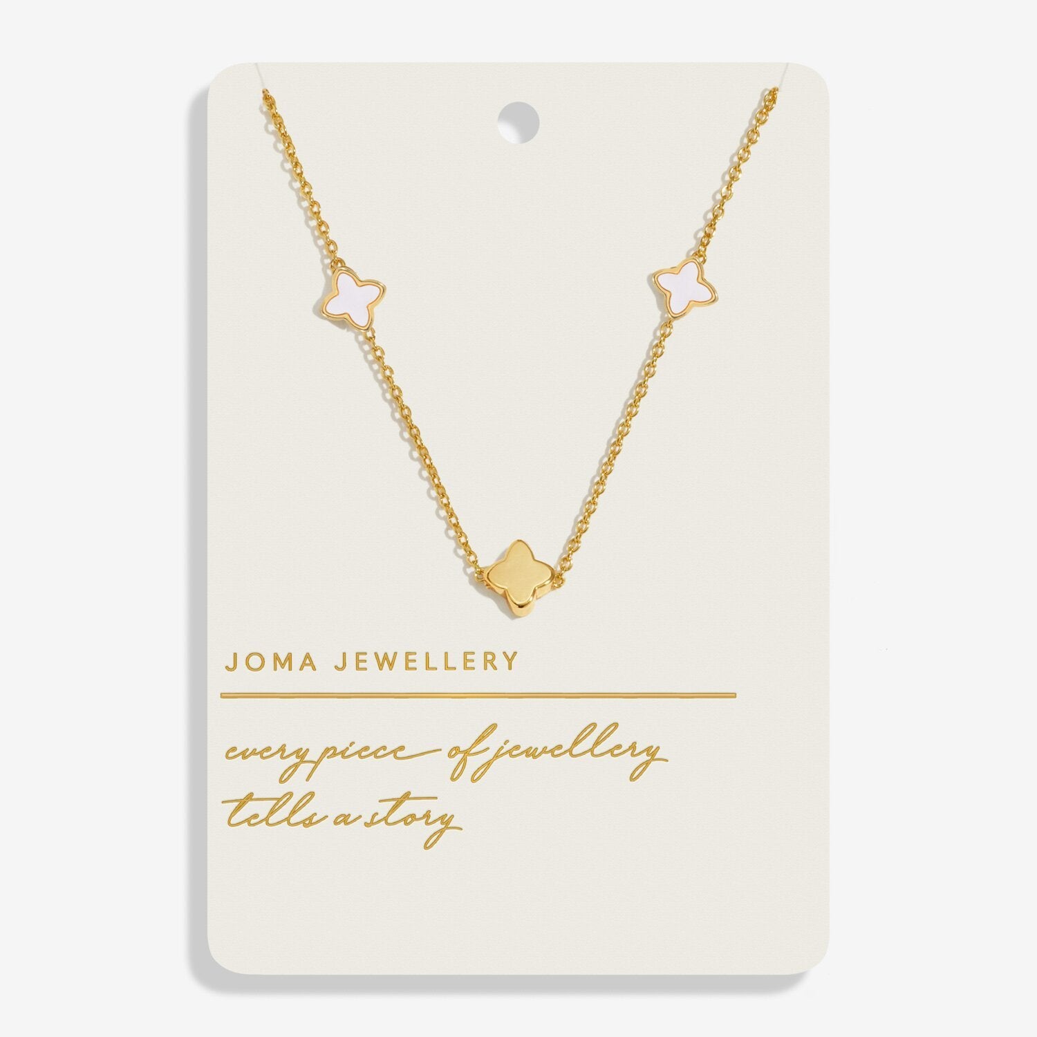 Joma Jewellery - Style Stories - Mother of Pearl Clover