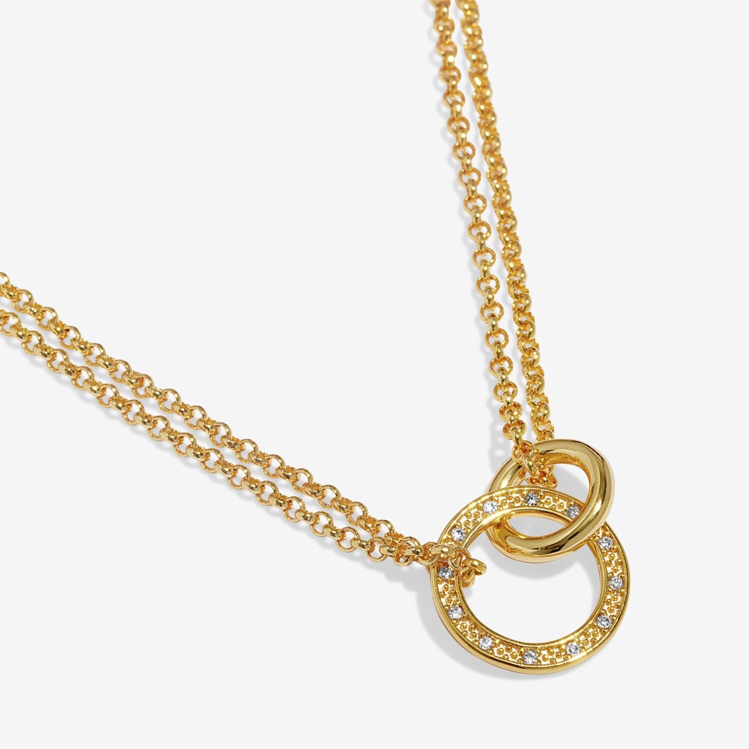 Joma Jewellery - Evermore - Linked Circles Necklace