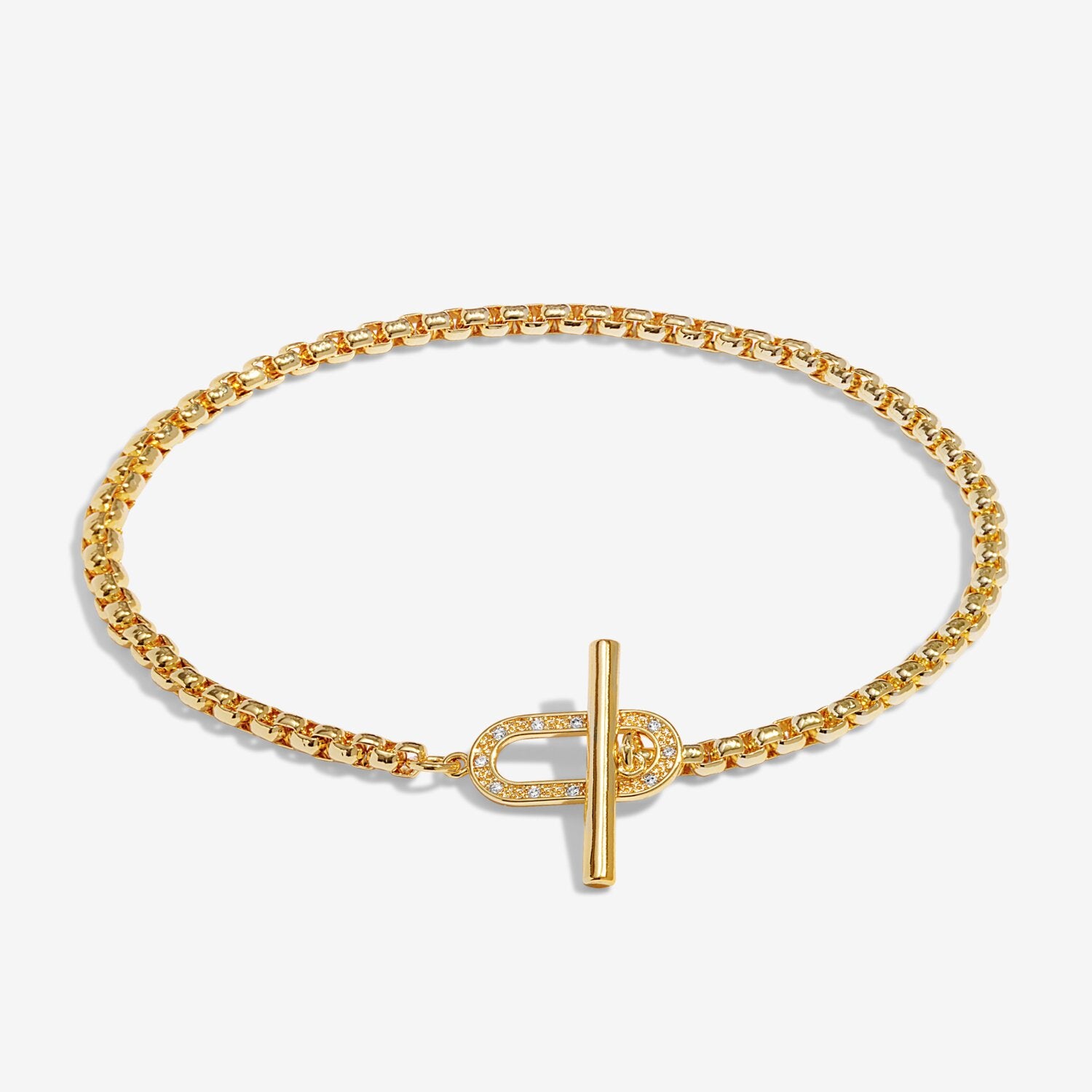 Joma Jewellery - Evermore - Oval T-Bar Bracelet