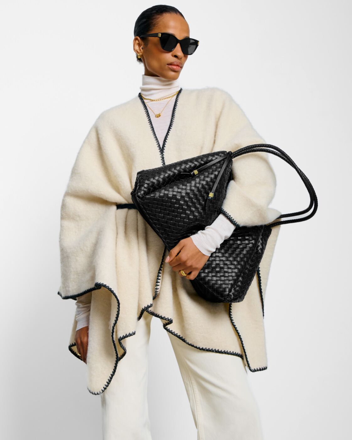 Katie Loxton - Whipstitch Cape with Belt