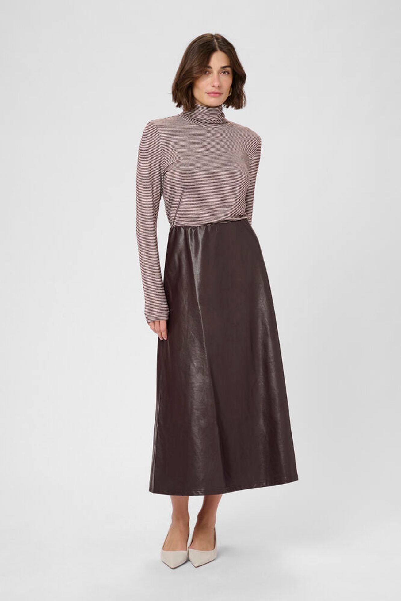 Culture - Lilli PU Skirt
