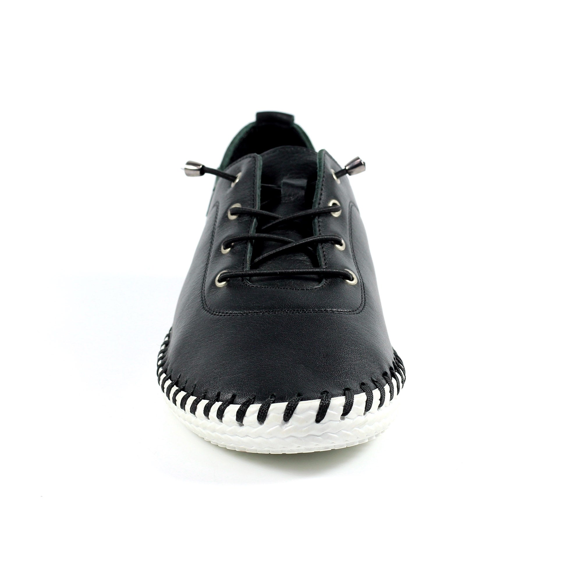 LUNAR - St Ives Leather Plimsole