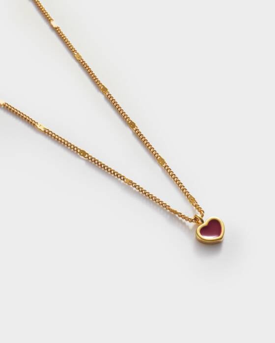 Katie Loxton - Rouge Heart Necklace