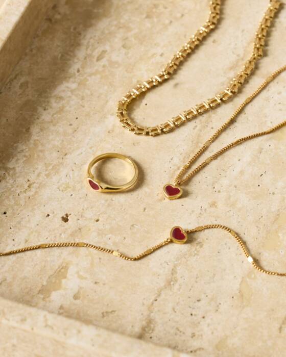 Katie Loxton - Rouge Heart Ring