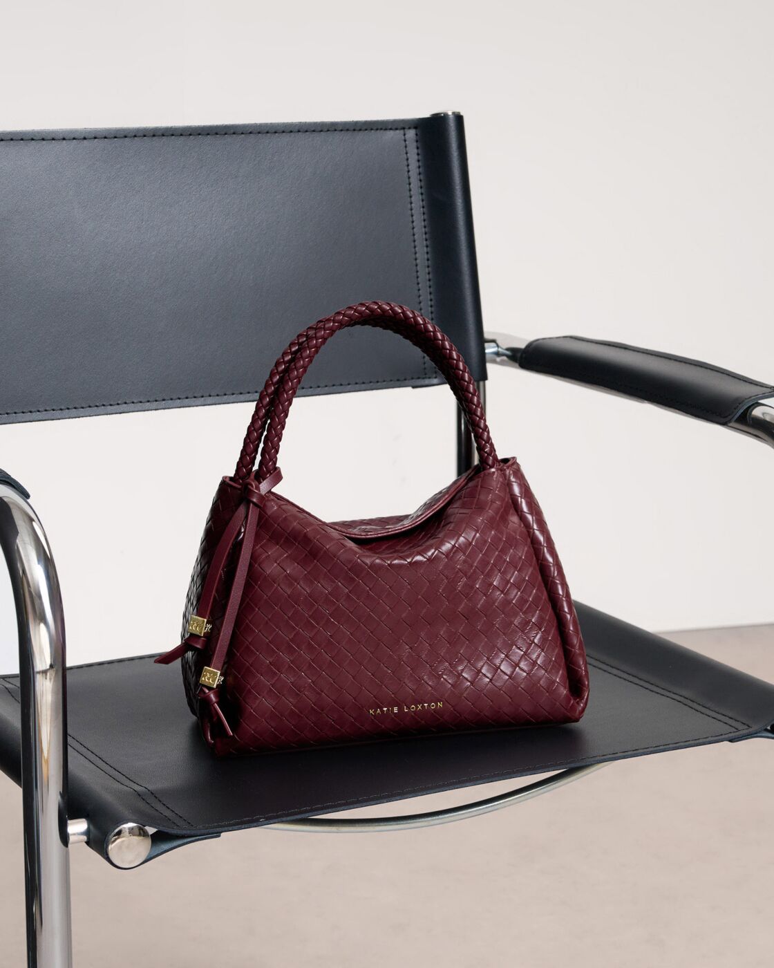 Katie Loxton - Nova Woven Texture Top Handle Bag