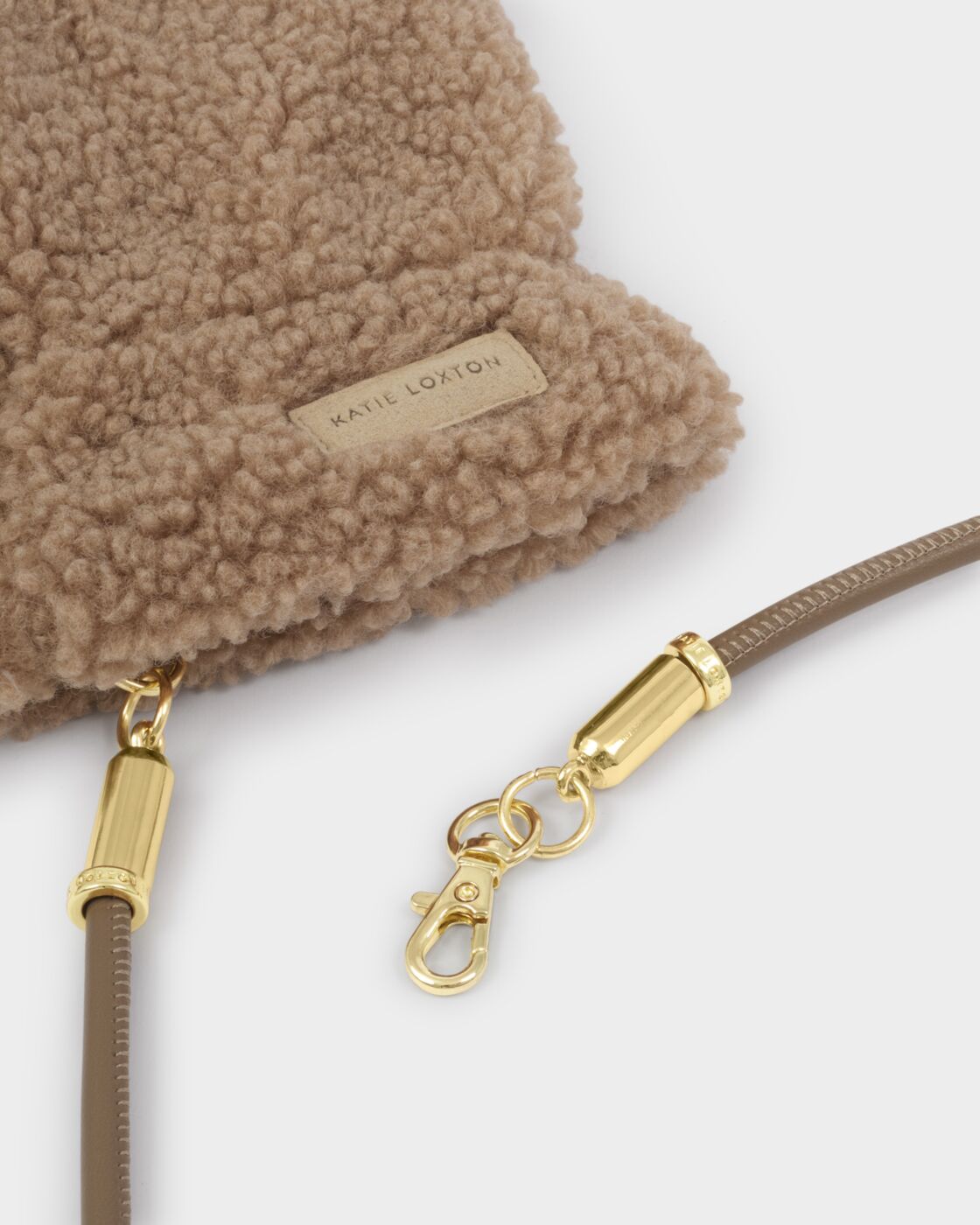 Katie Loxton - Teddy Mittens with Cord