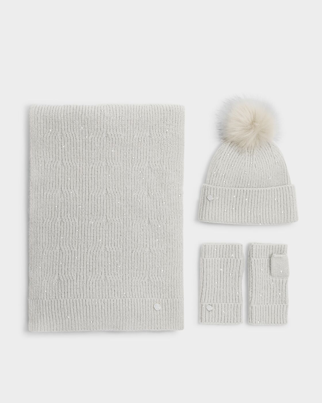 Katie Loxton - Sequin Pom Pom Hat