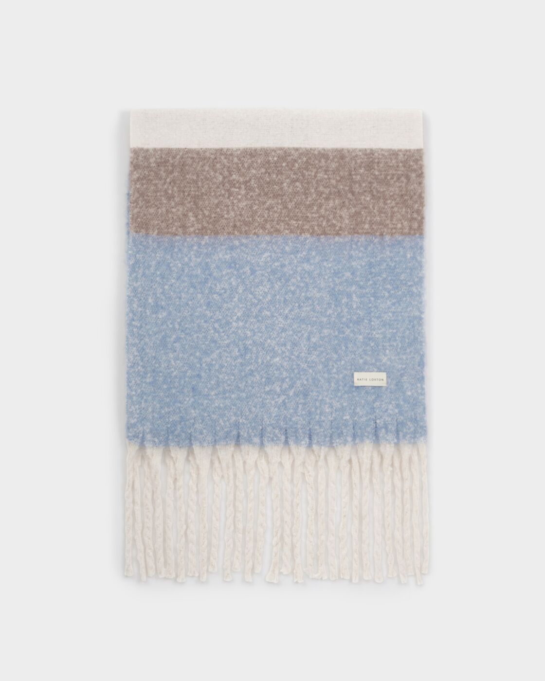 Katie Loxton - Recycled Striped Tassel Scarf