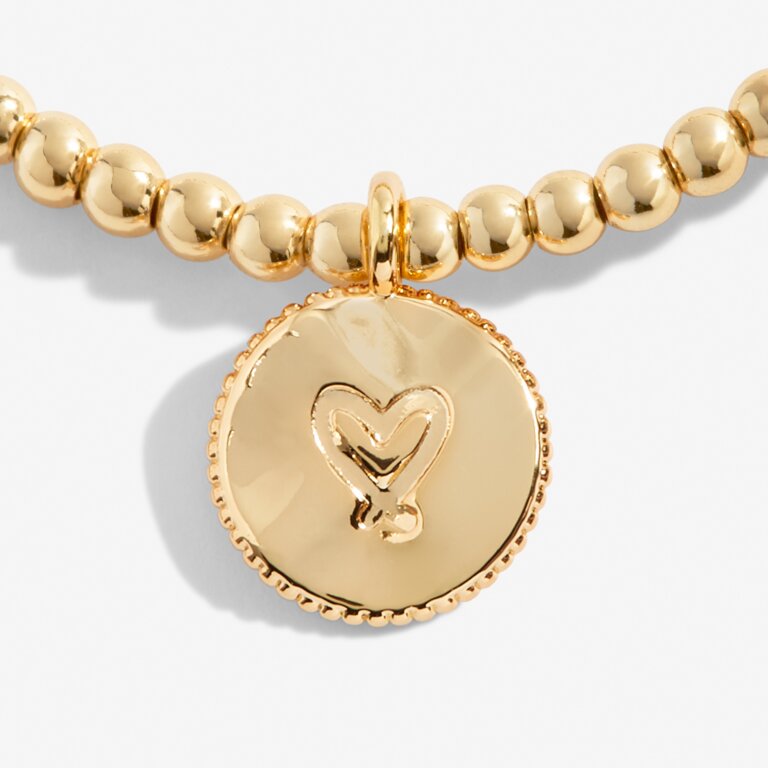 Joma Jewellery- Gold A Little ‘Best Auntie’ Bracelet
