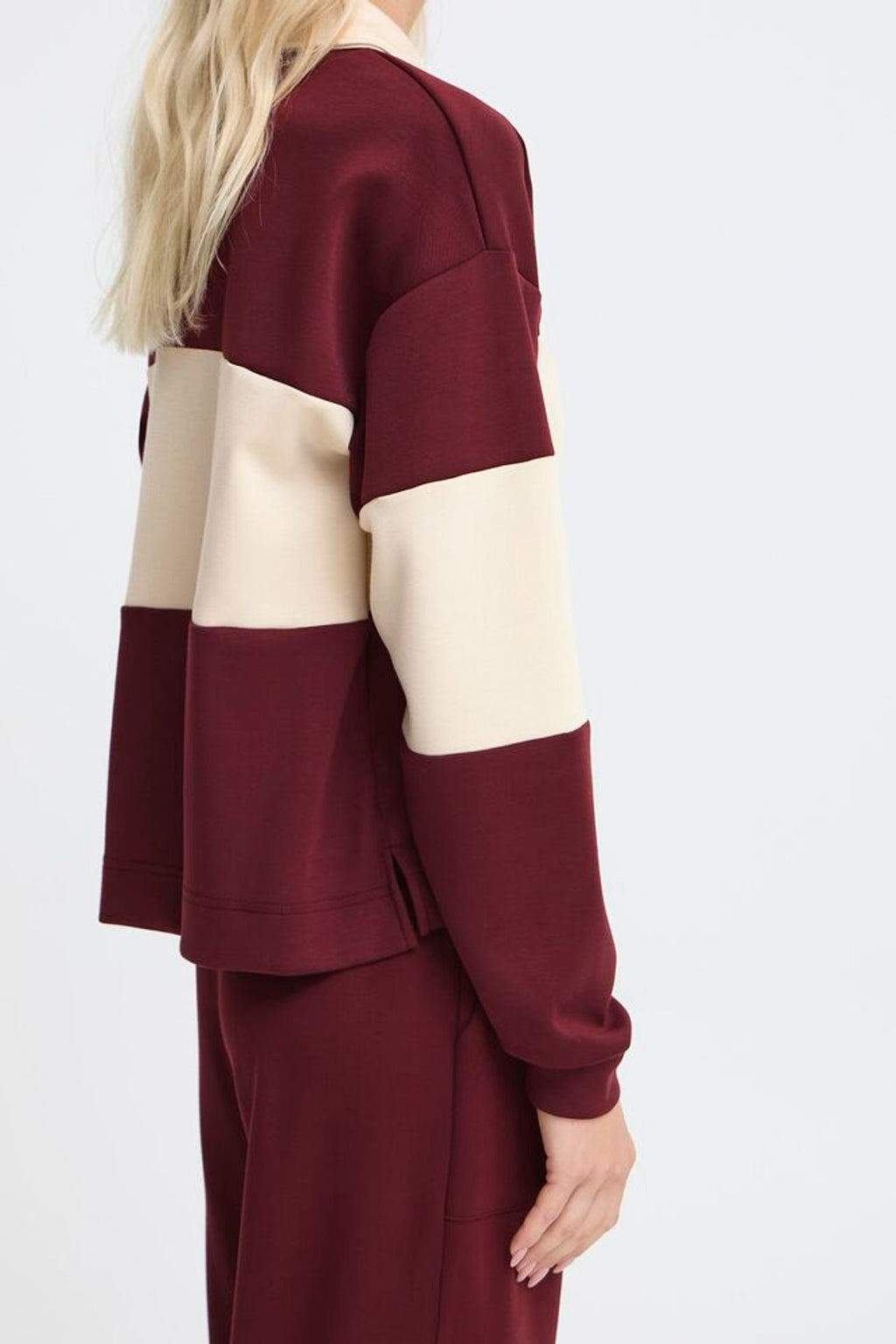 Byoung - Pusti Contrast Polo Pullover