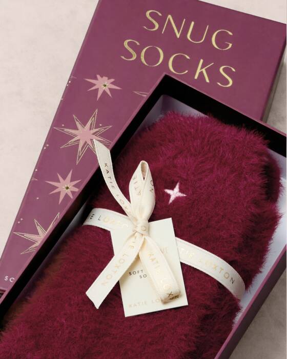 Katie Loxton - Gift Boxed Fluffy Socks