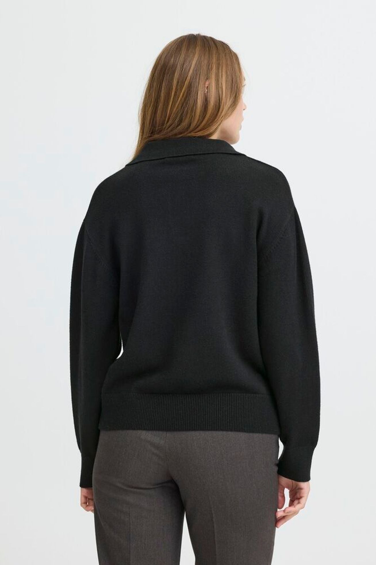 Pulz Jeans - Steffi Open Polo Pullover