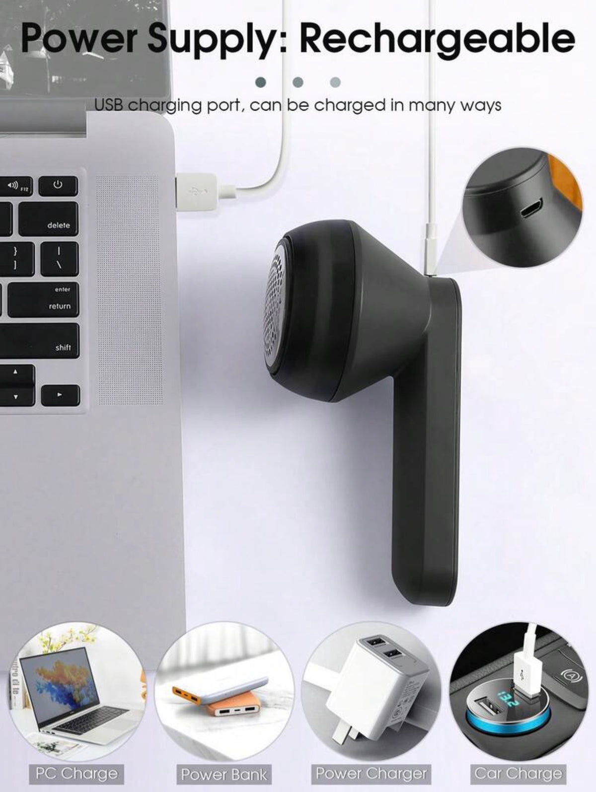 Rechargeable Debobler