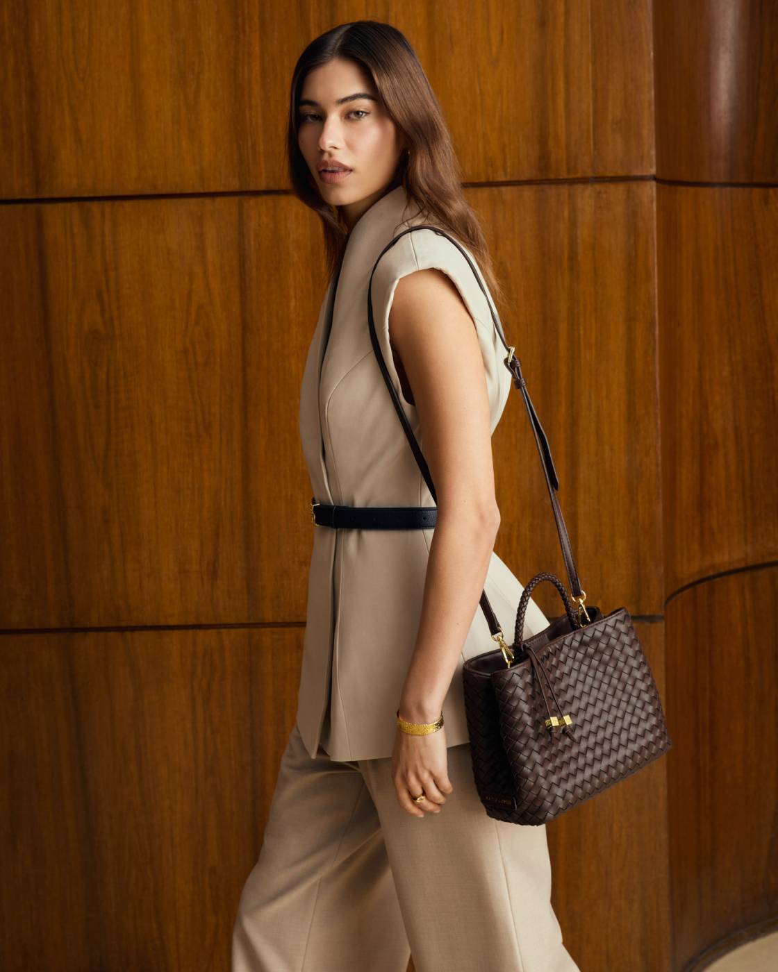 Katie Loxton - Nova Hand Woven Top Handle Bag