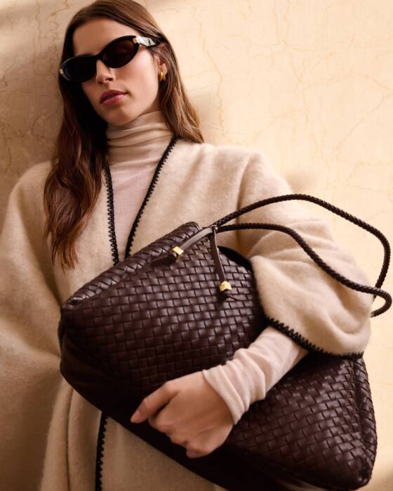 Katie Loxton - Nova Hand Woven Large Shoulder Bag