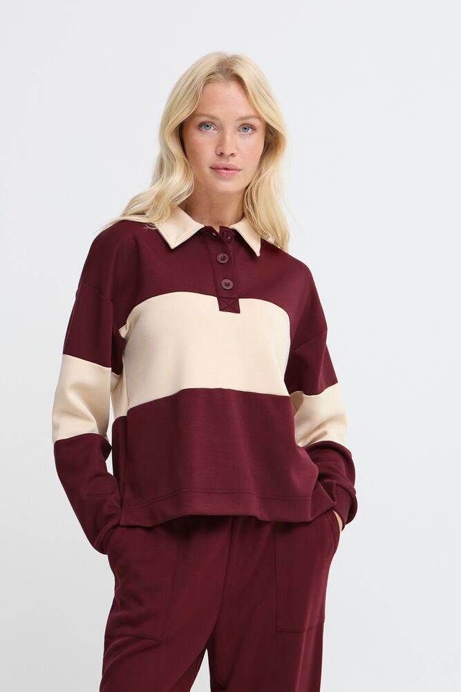 Byoung - Pusti Contrast Polo Pullover