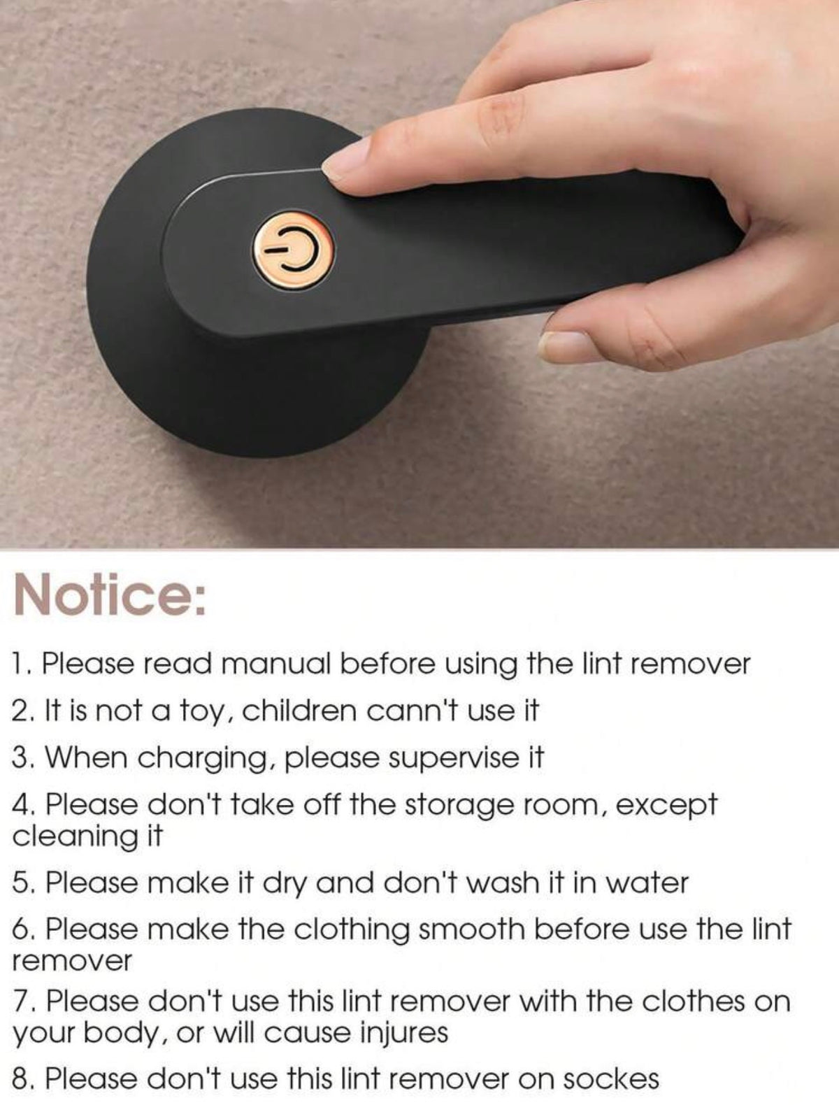 Rechargeable Debobler