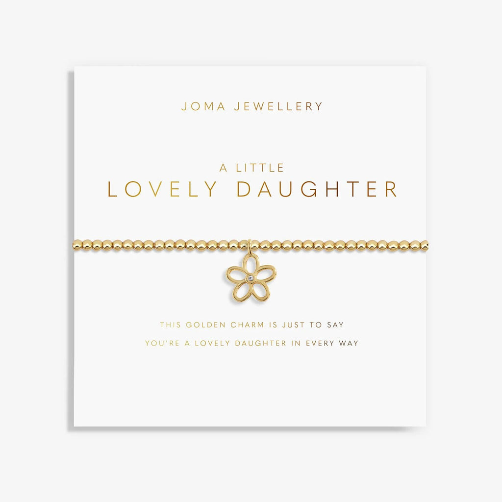 Joma Jewellery-Golden Glow A Little Lovely Daughter Bracelet
