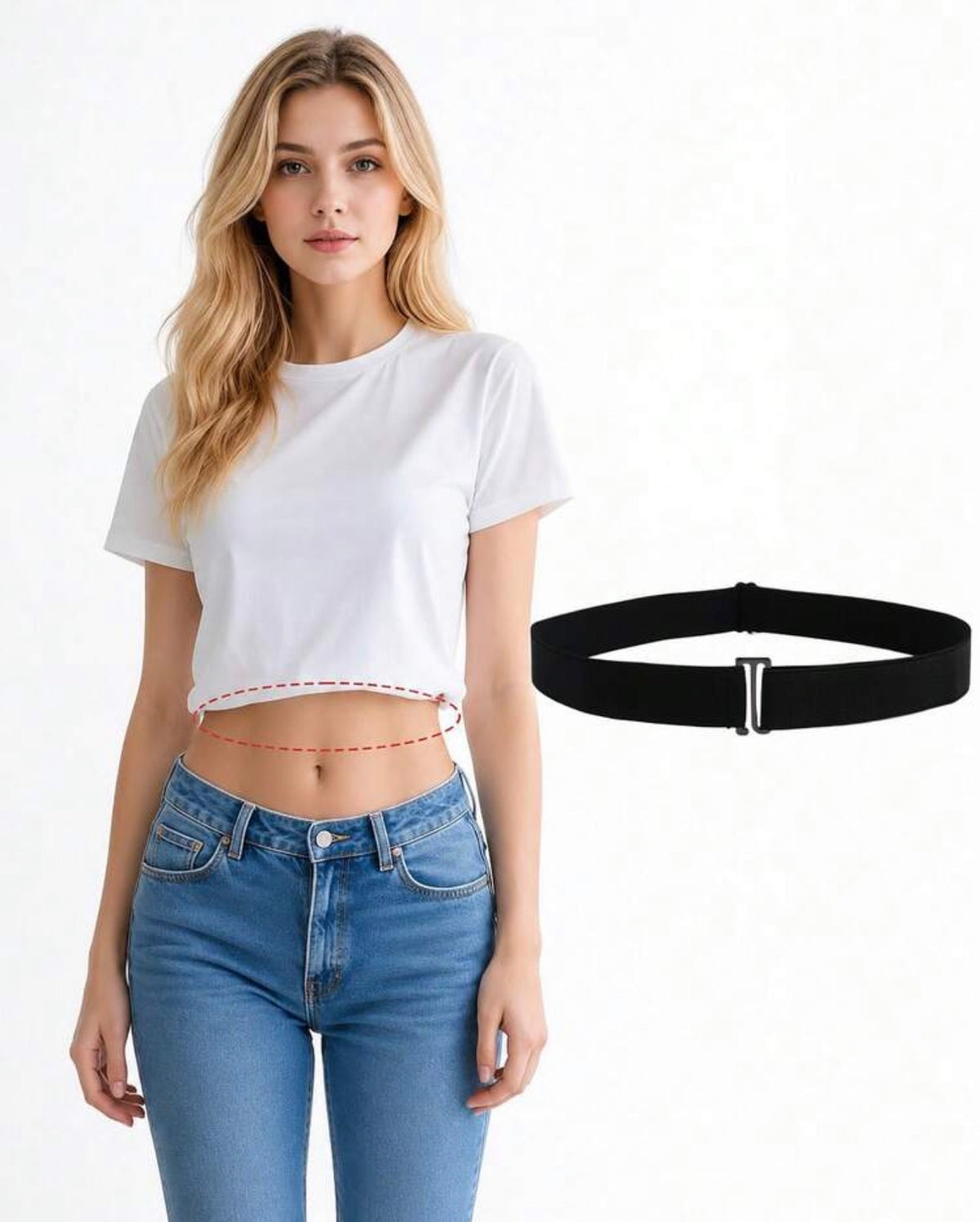 Elastic Adjustable Waist Belt