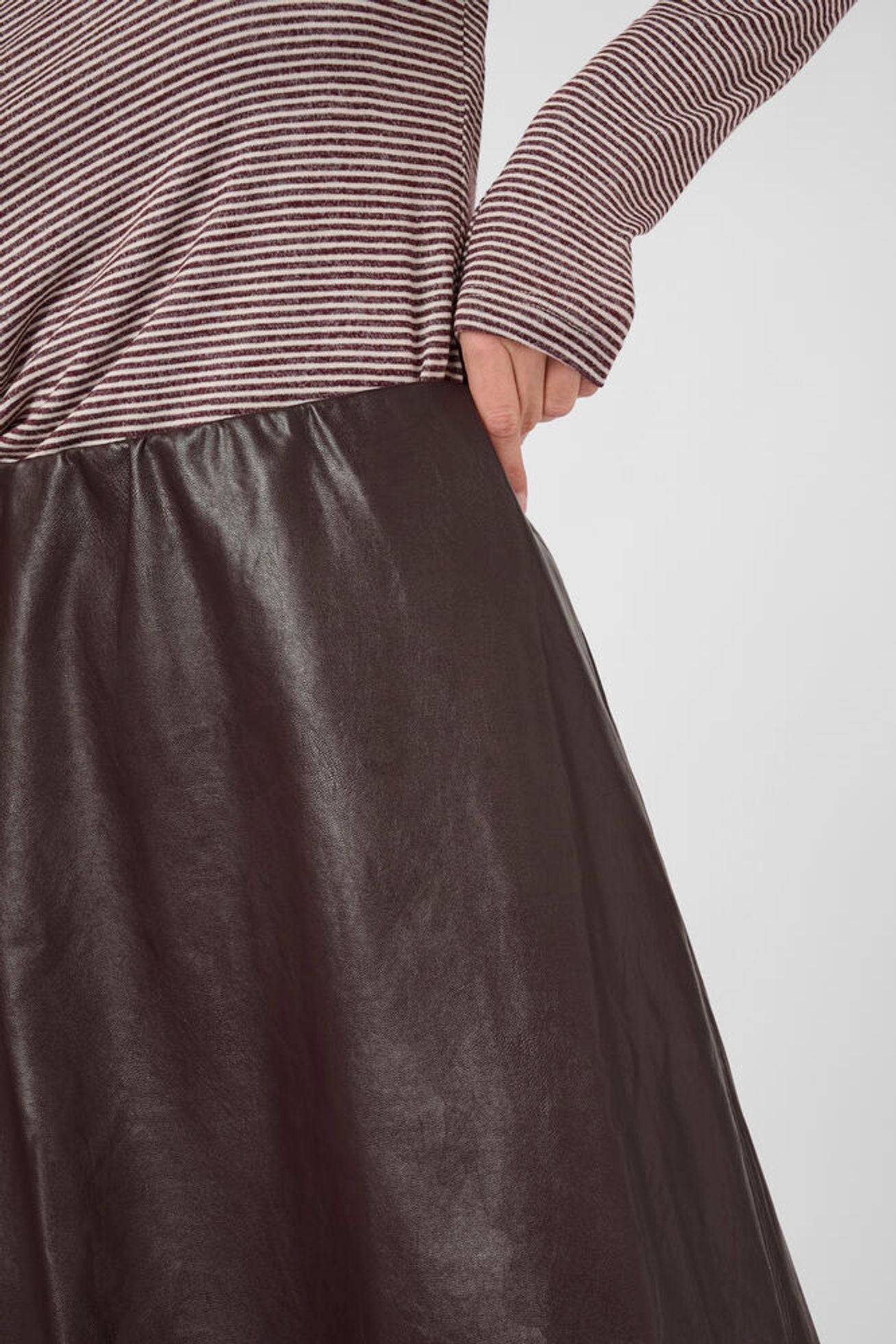 Culture - Lilli PU Skirt