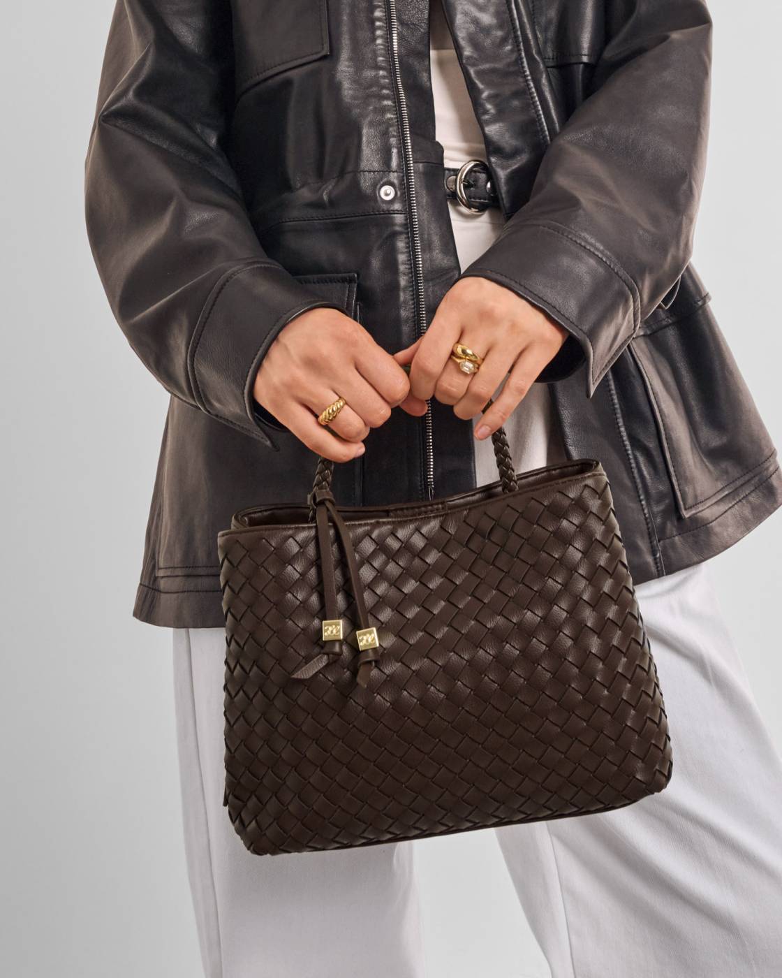 Katie Loxton - Nova Hand Woven Top Handle Bag