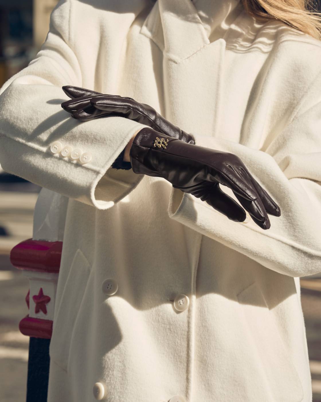 Katie Loxton - Boxed Faux Leather Gloves