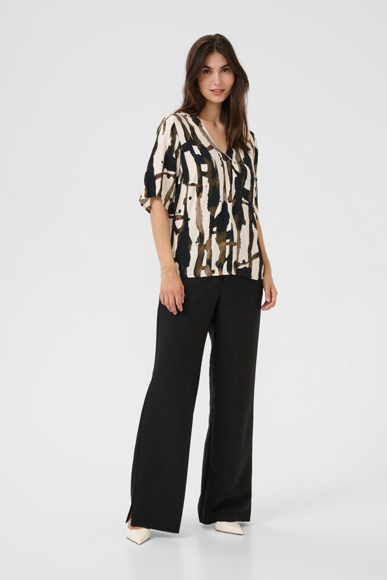 Culture - Ashley Chaina SS Blouse