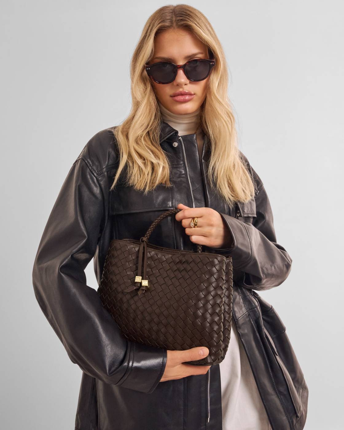 Katie Loxton - Nova Hand Woven Top Handle Bag