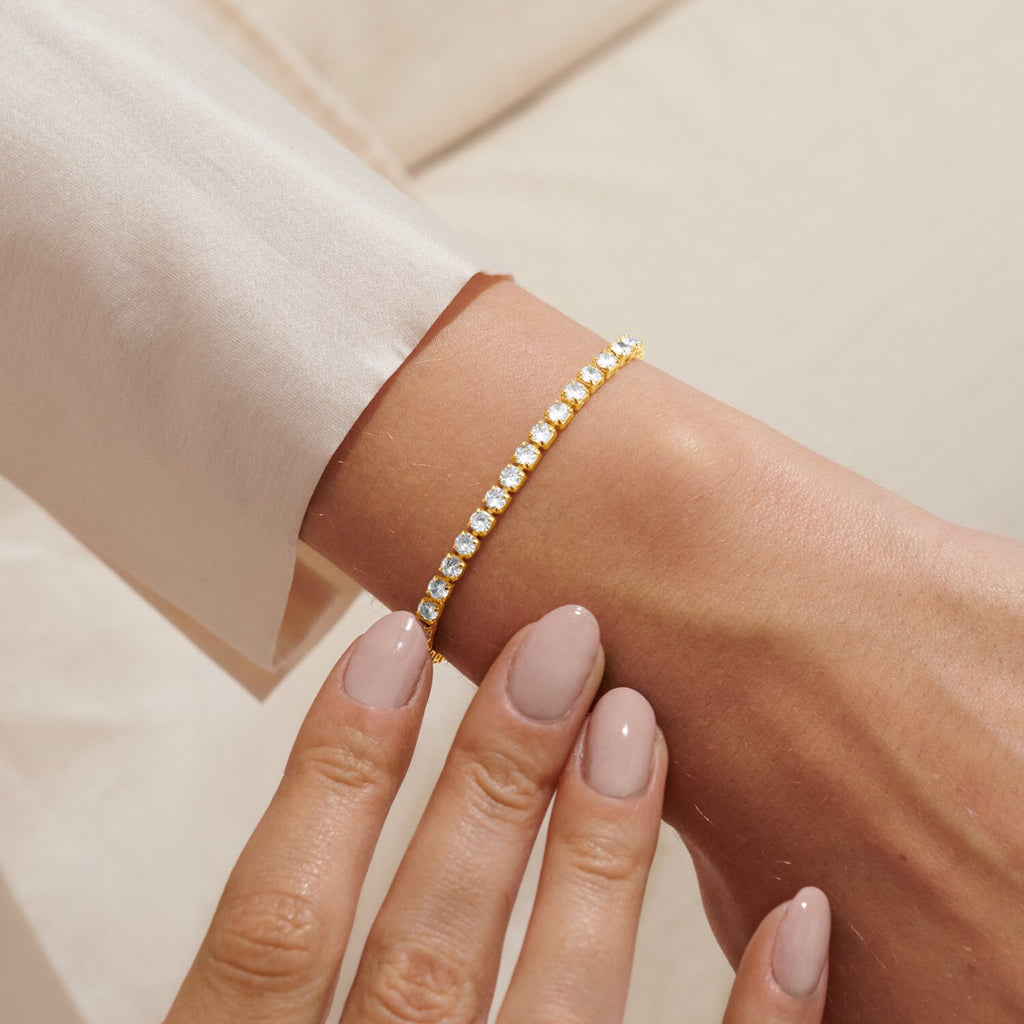 Joma Jewellery - Bracelet Bar - Gold or Silver Tennis Bracelet