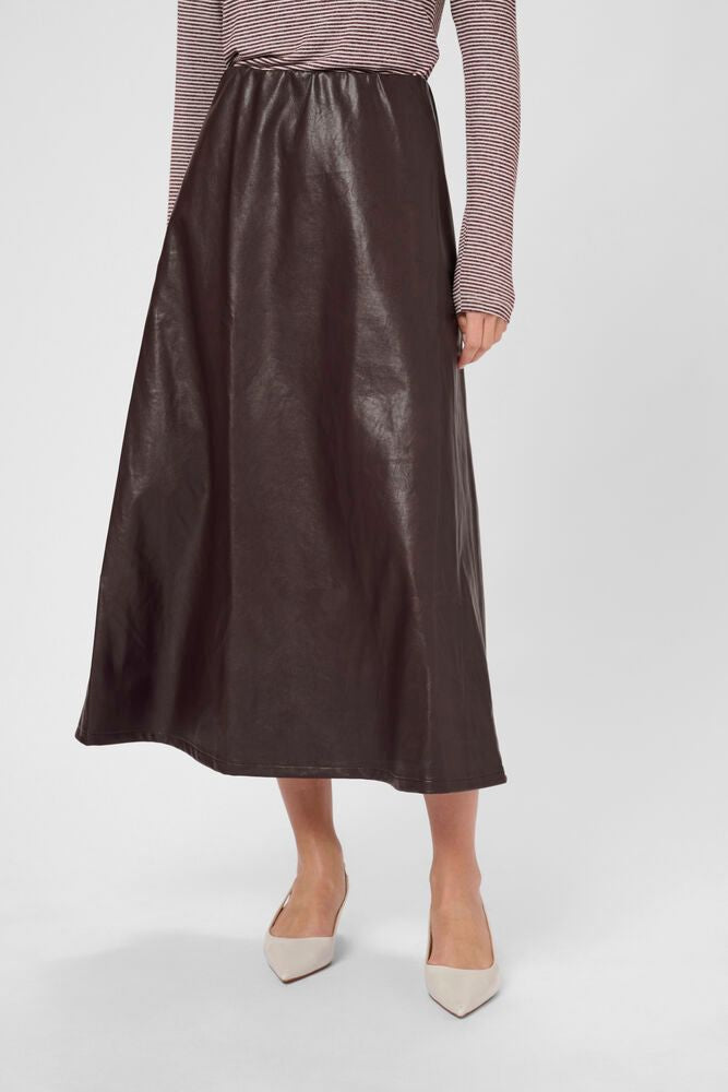 Culture - Lilli PU Skirt