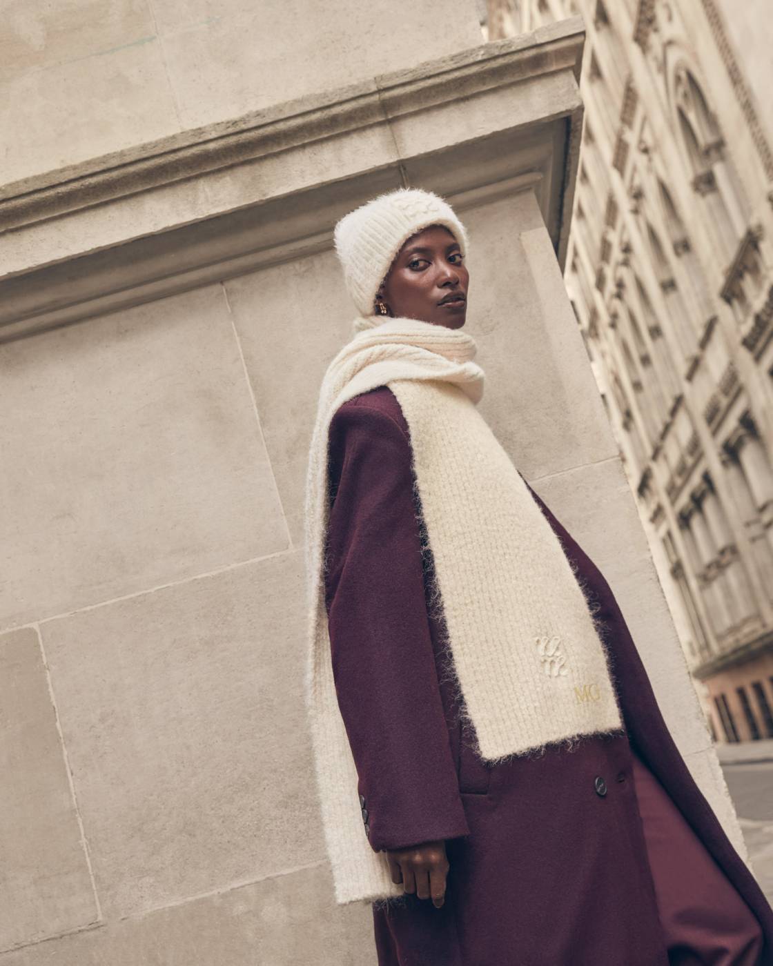 Katie Loxton - Logo Appliqué Scarf