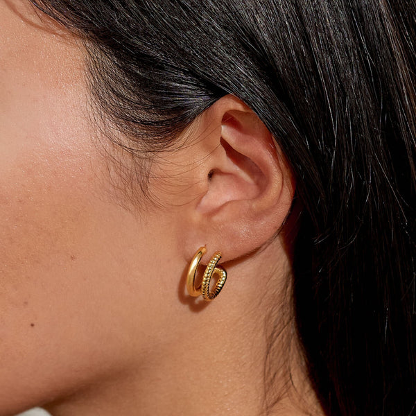 Joma Jewellery - Soul Shine - Rope Illusion Earrings