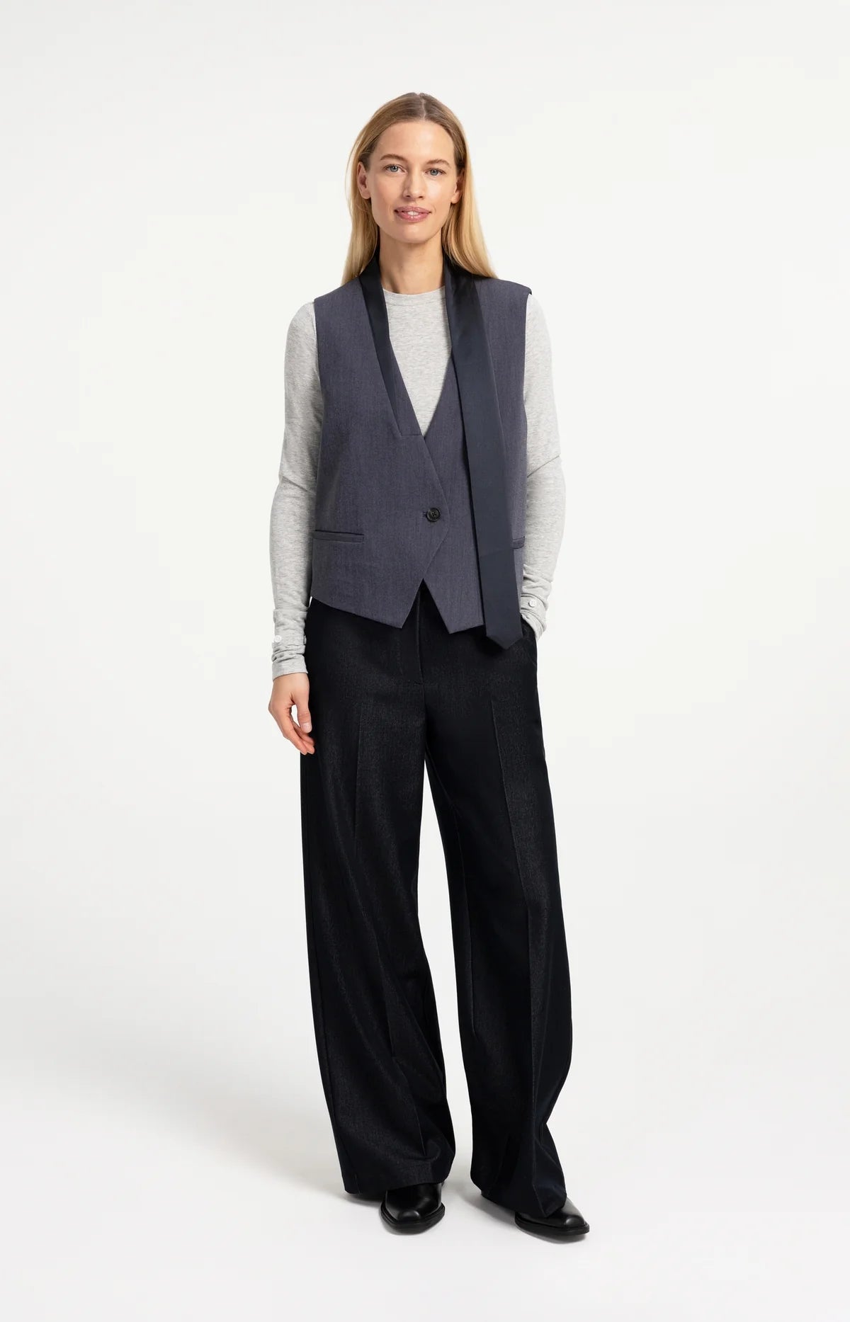 YaYa - Avella Jersey Top with removable cuffs