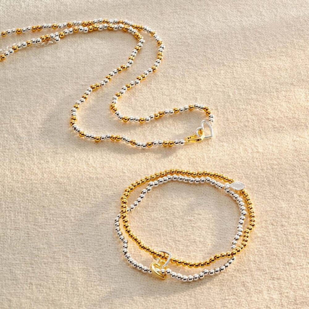 Joma Jewellery - Reva - Linked Hearts