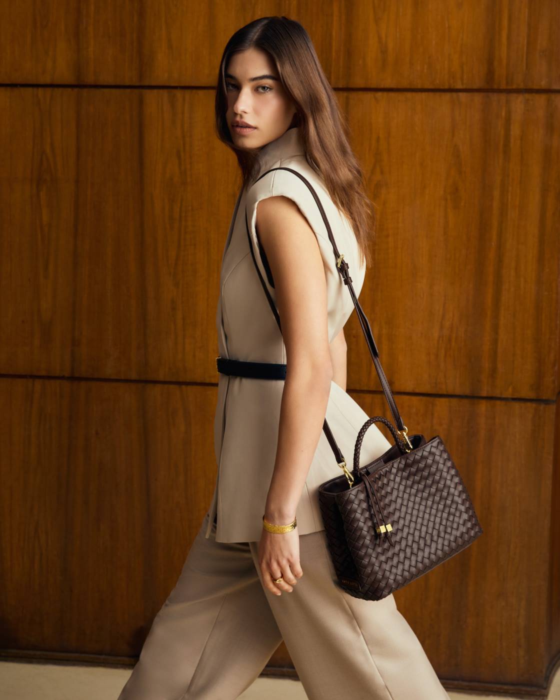 Katie Loxton - Nova Hand Woven Top Handle Bag