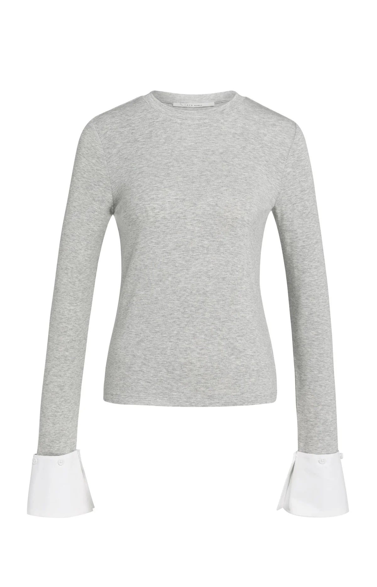 YaYa - Avella Jersey Top with removable cuffs