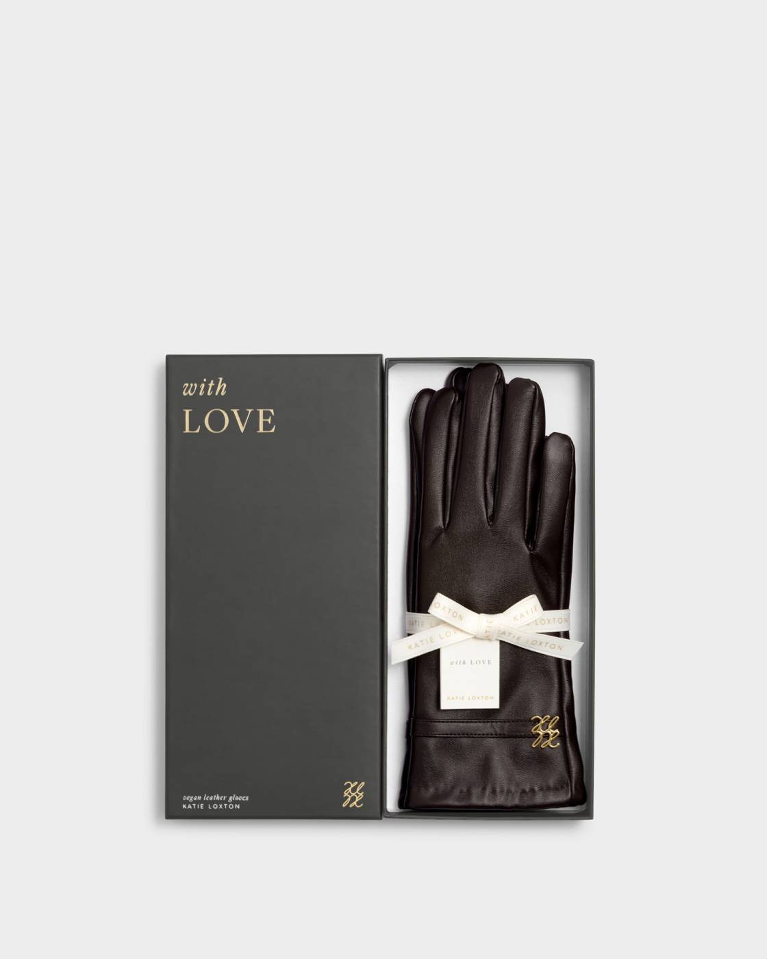 Katie Loxton - Boxed Faux Leather Gloves