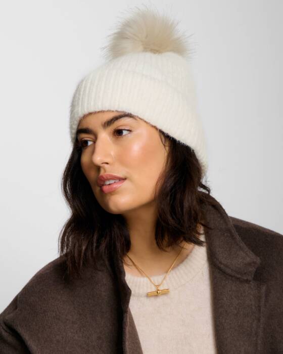 Katie Loxton - Knitted Pom Pom Hat