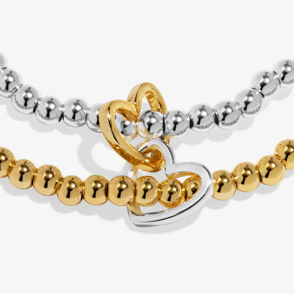 Joma Jewellery - Reva - Linked Hearts
