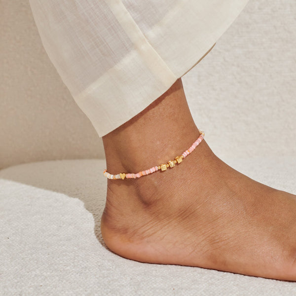 Joma Jewellery - Anklet Happy Little Moments “Besties Forever”