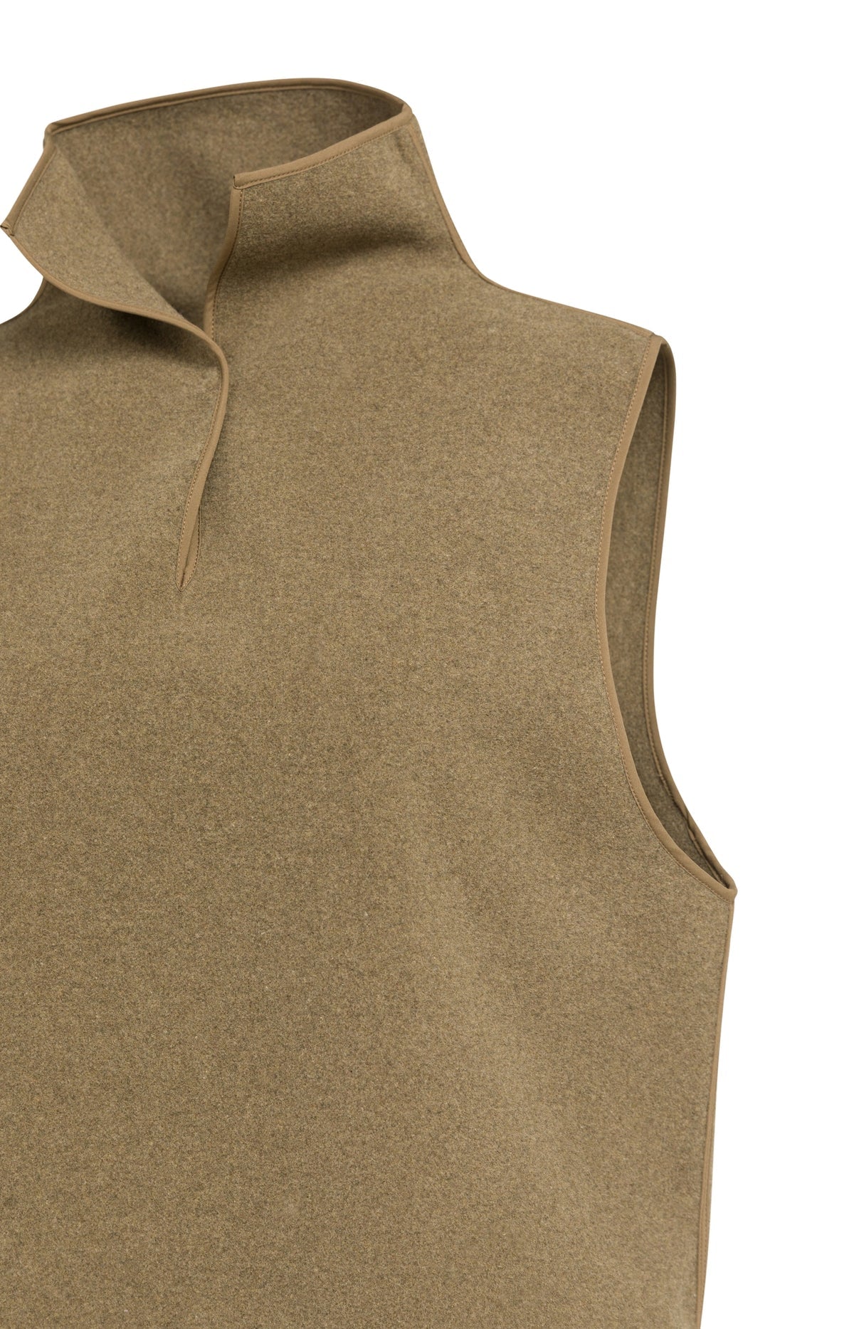 YaYa - Sorelle Wool Blend Bodywarmer with Stand-Up Collar