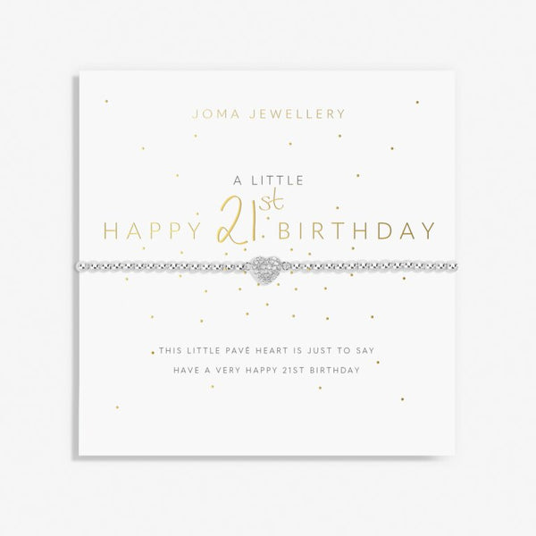 Joma Jewellery - A little Happy 21st Bracelet